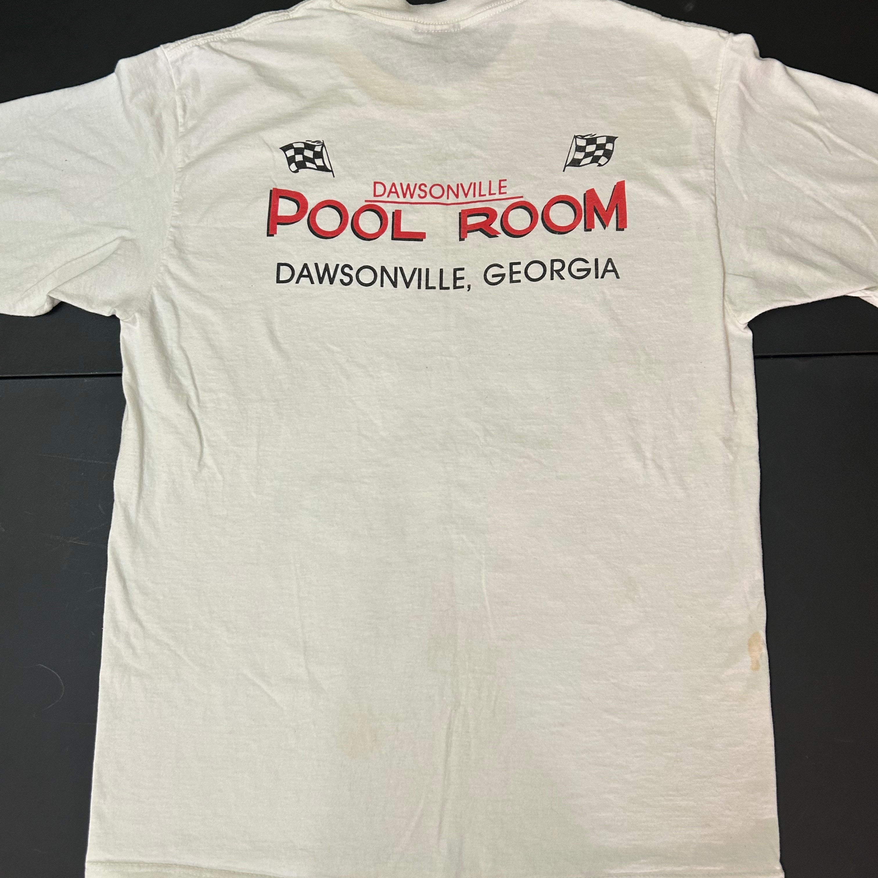 Bill Elliott Autographed Tee - Dawsonville Pool Room NASCAR