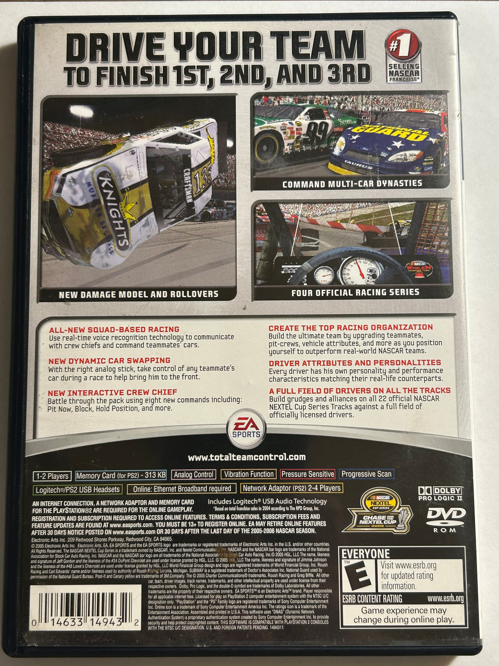 [PS2] NASCAR 06 Total Team Control / Pre-Owned Game