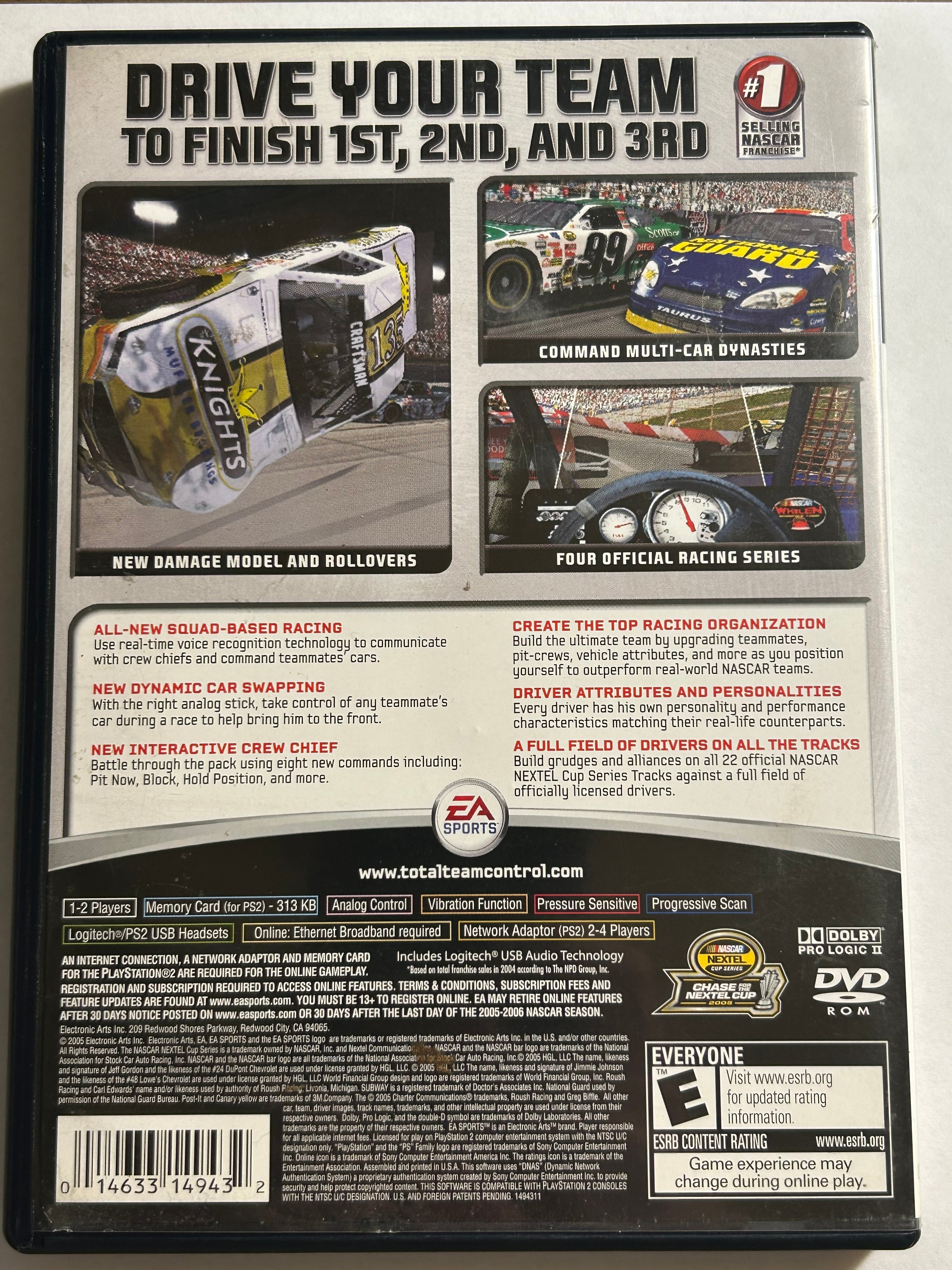 [PS2] NASCAR 06 Total Team Control / Pre-Owned Game