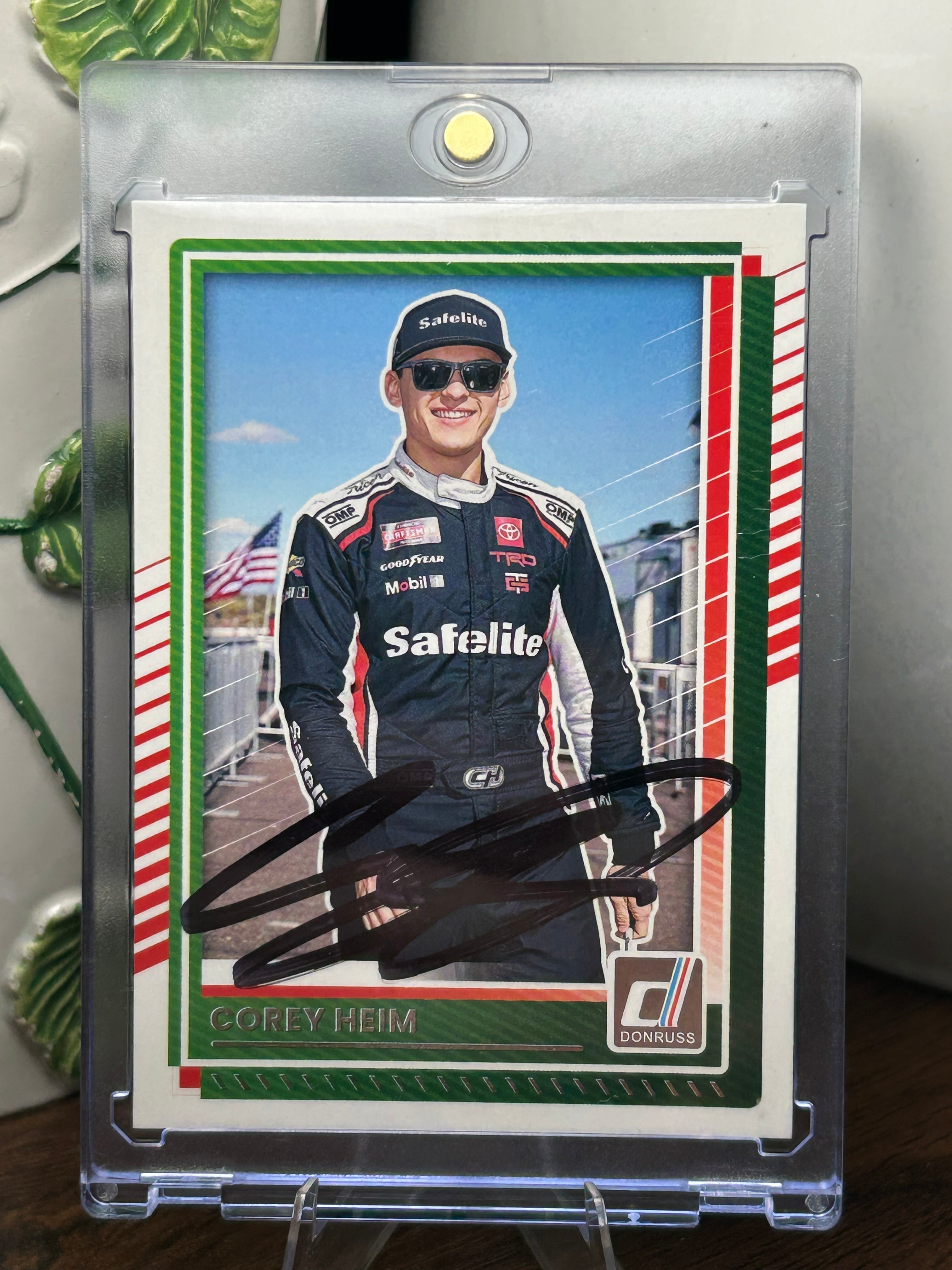 Corey Heim Autographed 2025 Donruss #31