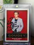 Ryan Blaney Autographed 2018 Goudey Racing NASCAR Card