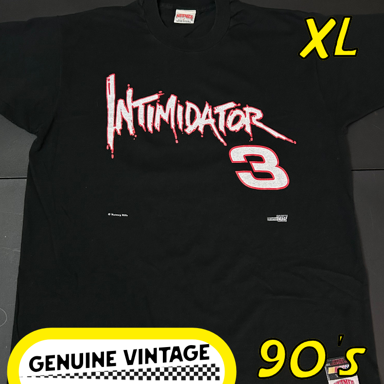 Dale Earnhardt "The Intimidator" #3 (XL) NASCAR Tee Nutmeg Mills