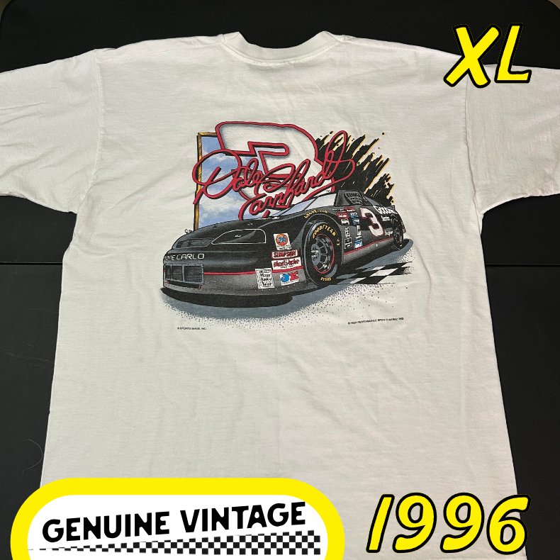 Dale Earnhardt 1996 Tee (XL) #3 Monte Carlo Double Sided